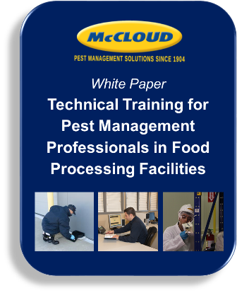 Technical Training for PMPs in Food Processing Facilities 
